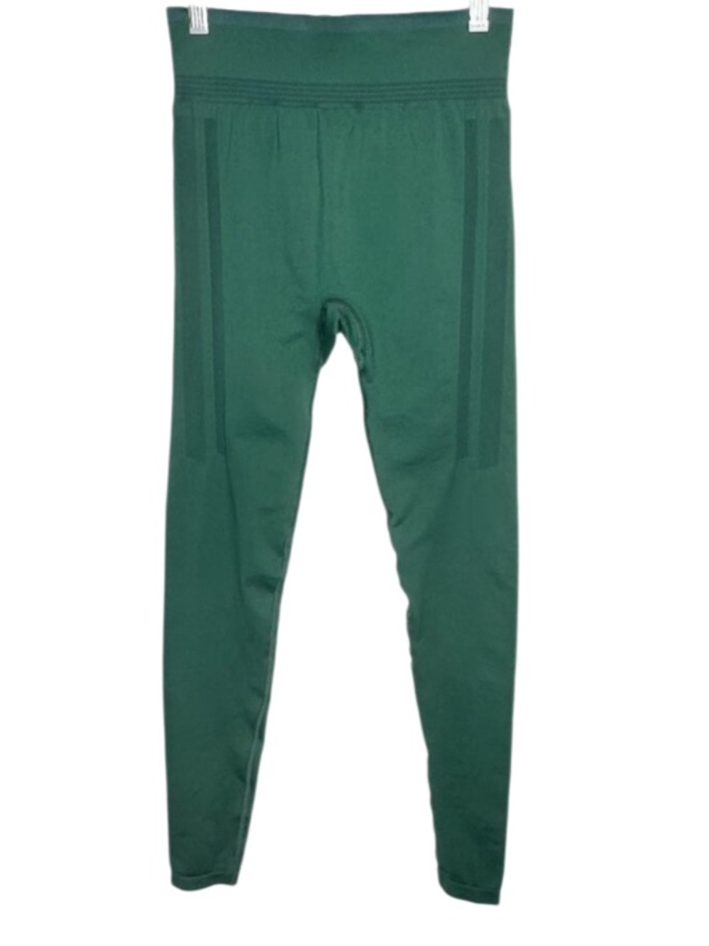 NWOT STIO Basis Seamless Tech Tights in Green Thicket Heather